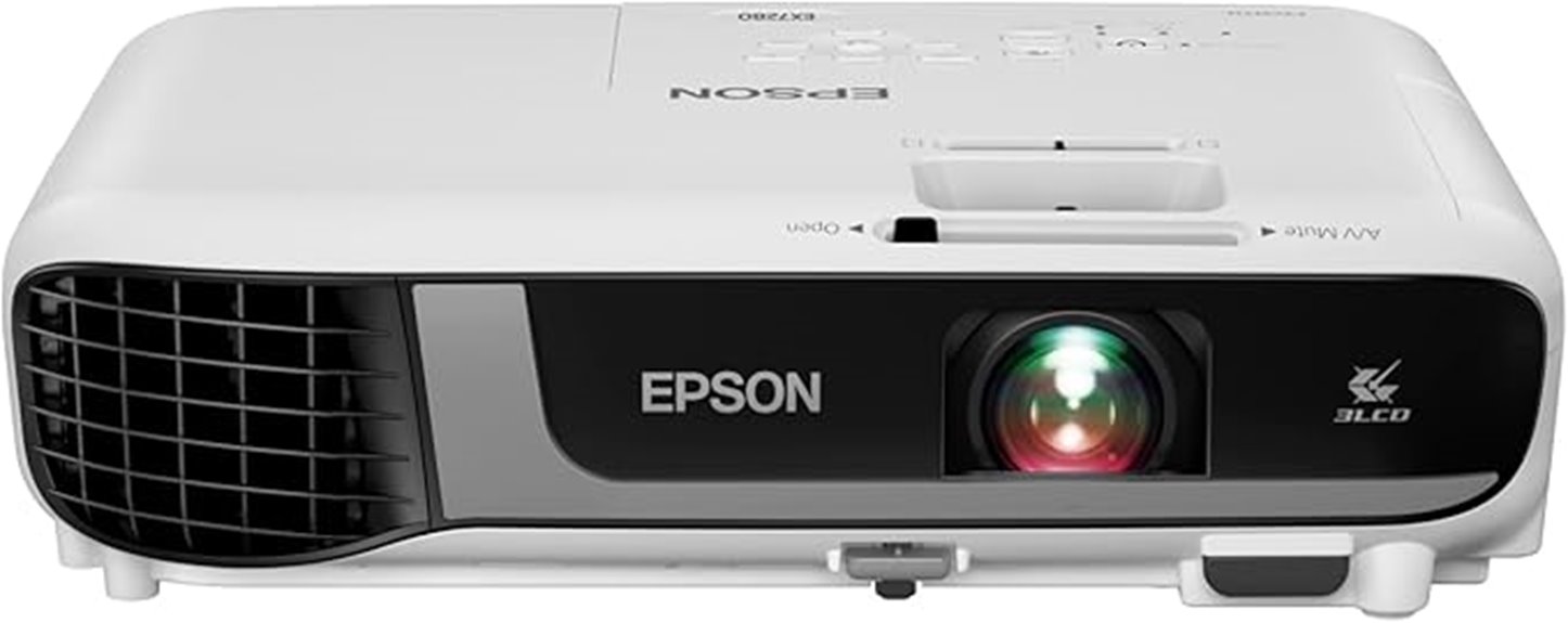 epson wxga portable projector