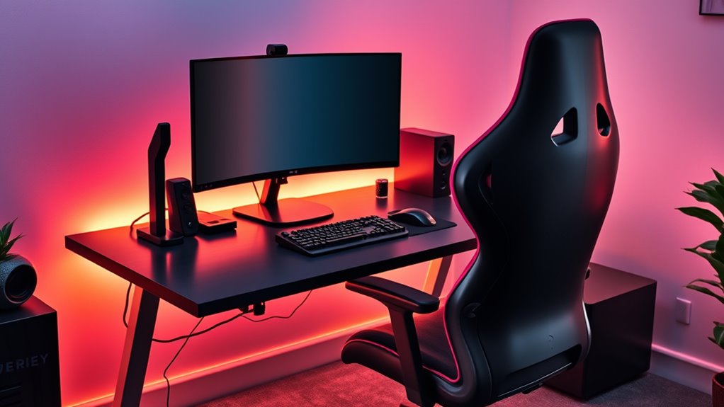 ergonomic gaming setup tips