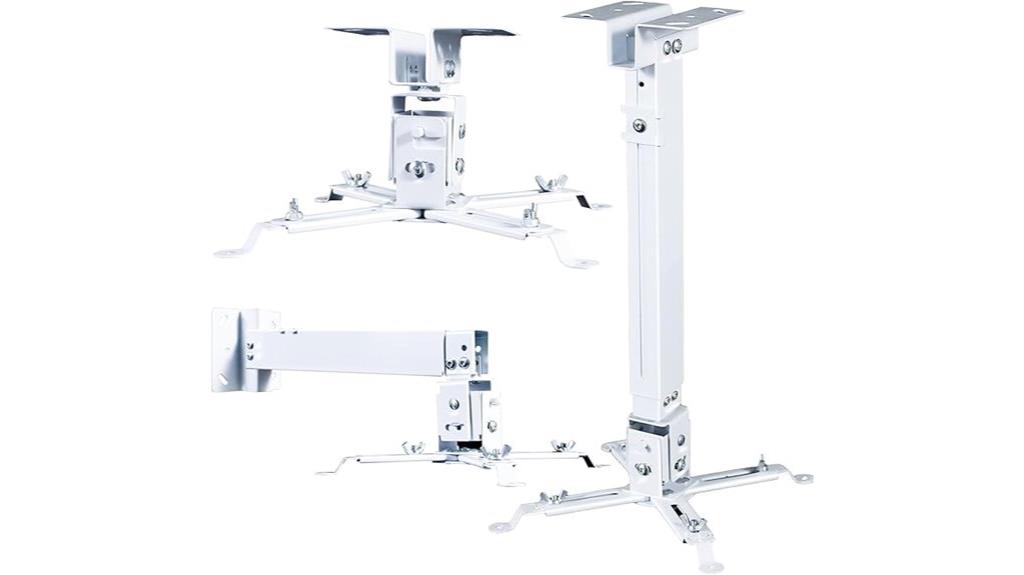 extendable adjustable projector mount