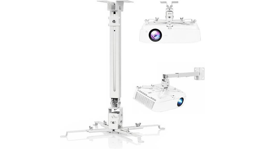 flexible mounting for projectors
