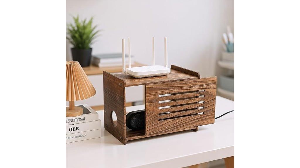 flexible projector router shelf