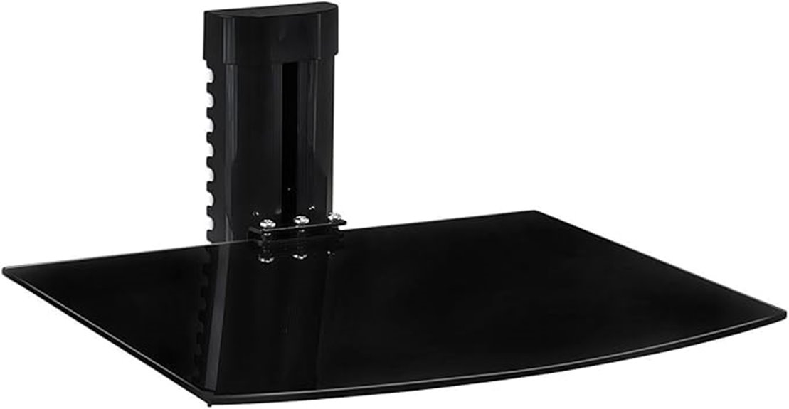 floating tv shelf mount