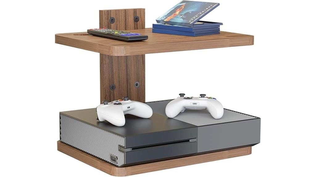 floating wall mounted shelf