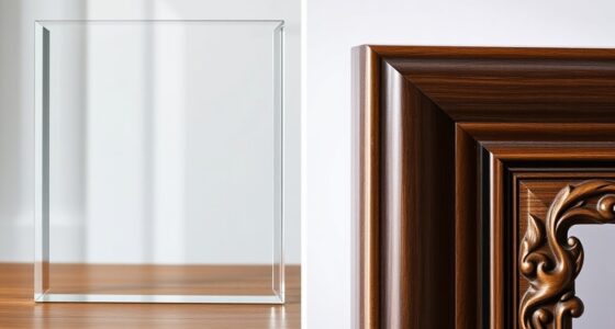 frameless vs fixed frame