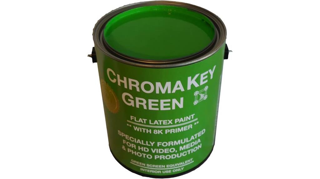 green hd video paint