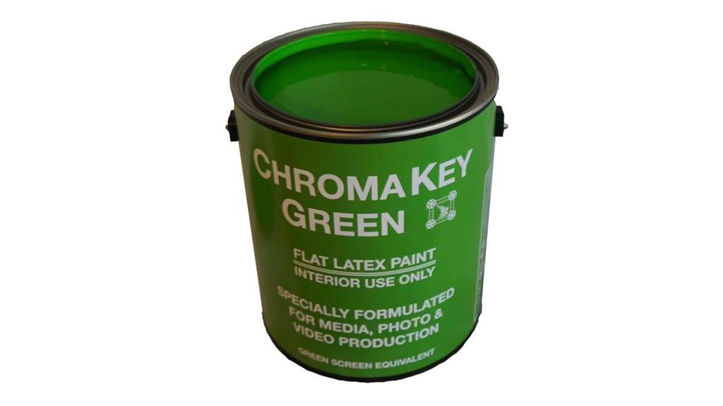 green screen paint gallon