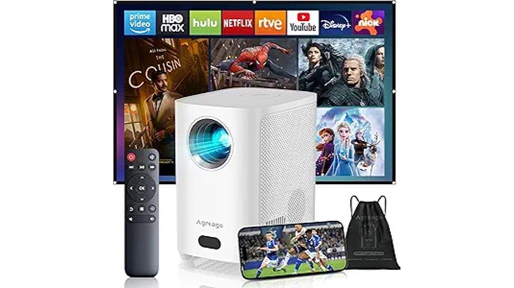 high brightness portable projector