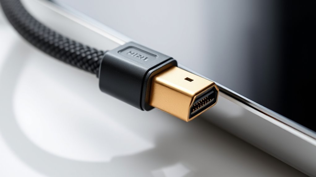 high quality cables ensure clarity
