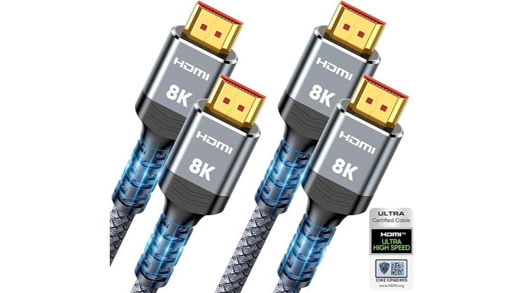 highwings 2 pack hdmi cables