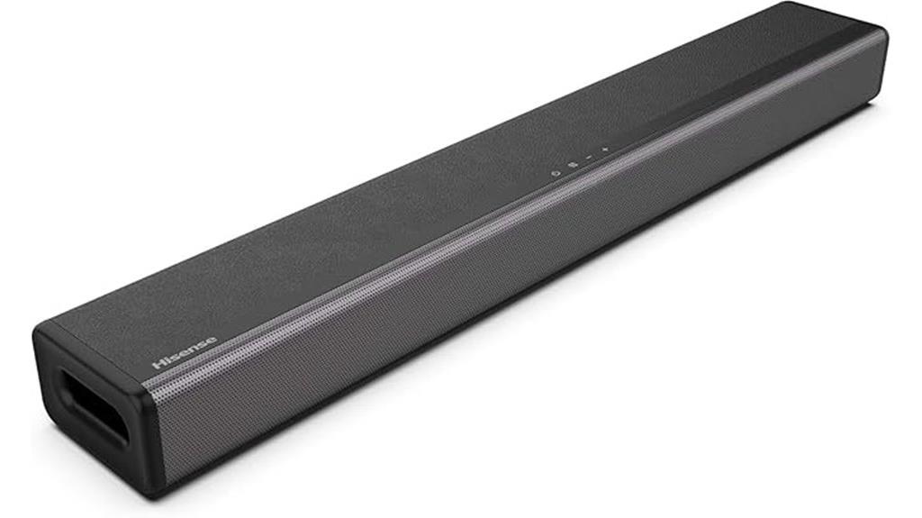 hisense 2 1 sound bar
