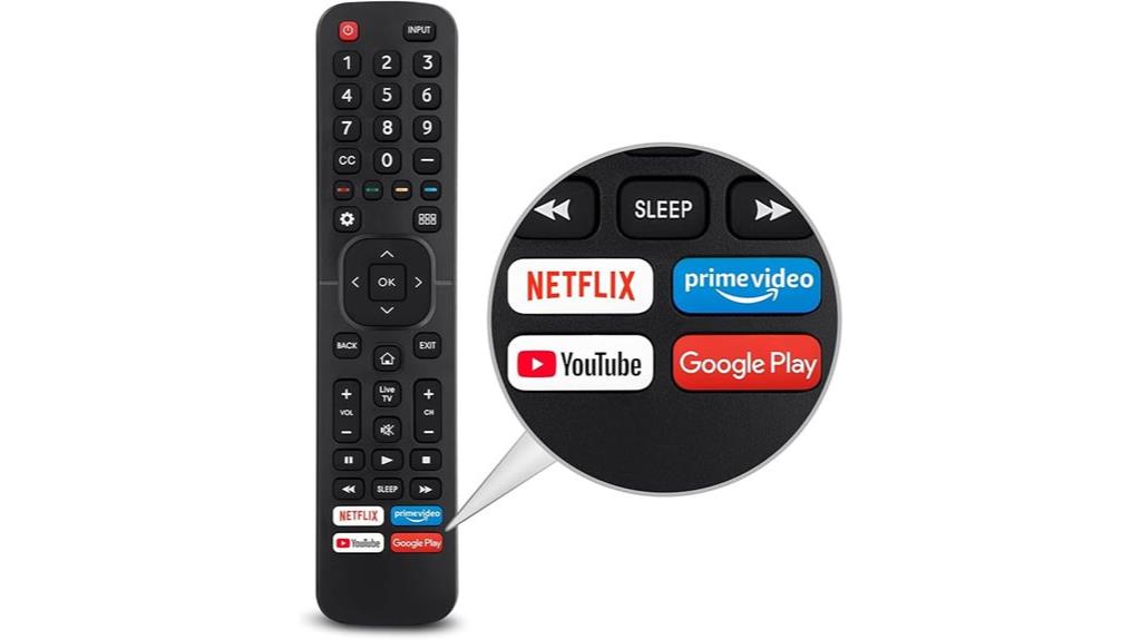 hisense smart tv remote