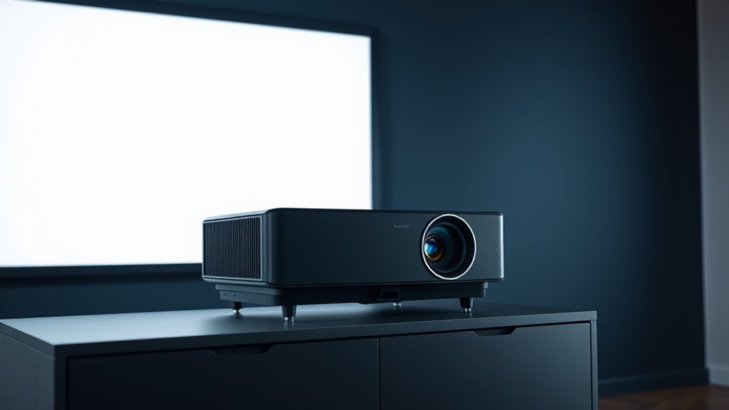 key factors for quiet projectors