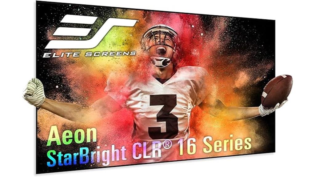 large ambient light rejection screen