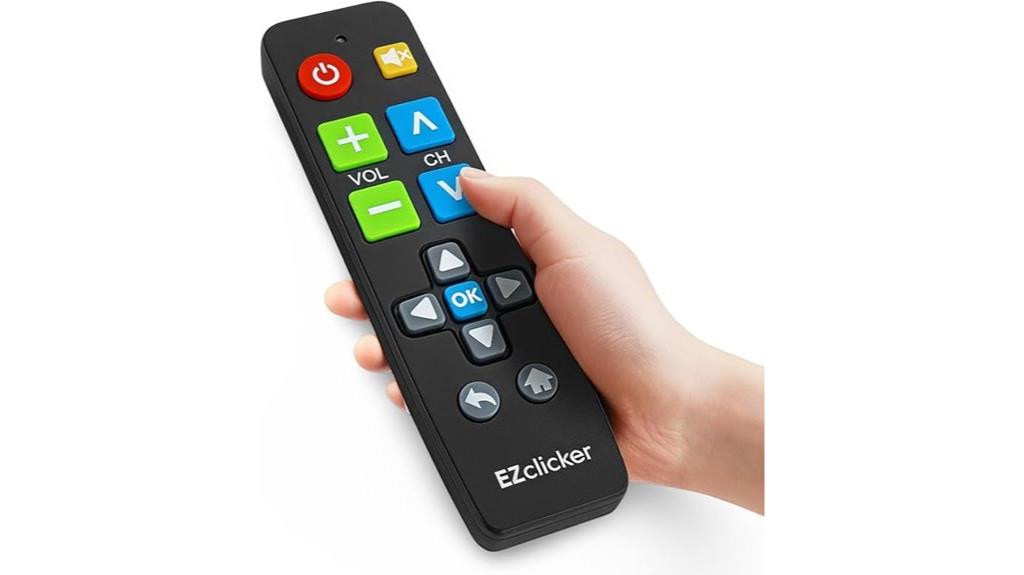 large black universal remote