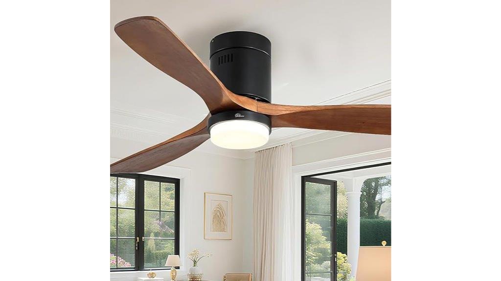 large flush mount fan