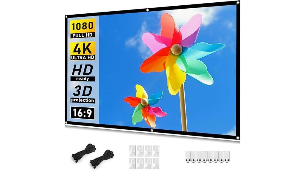 large foldable indoor outdoor screen