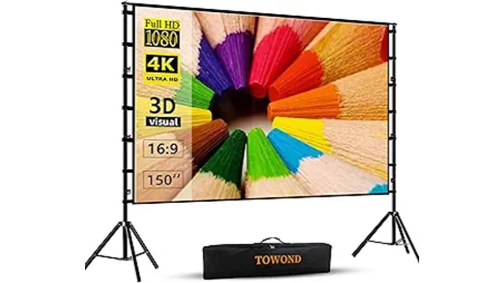 large indoor outdoor screen