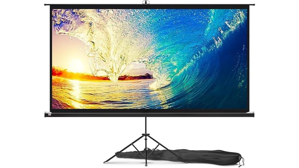 large outdoor projector screen