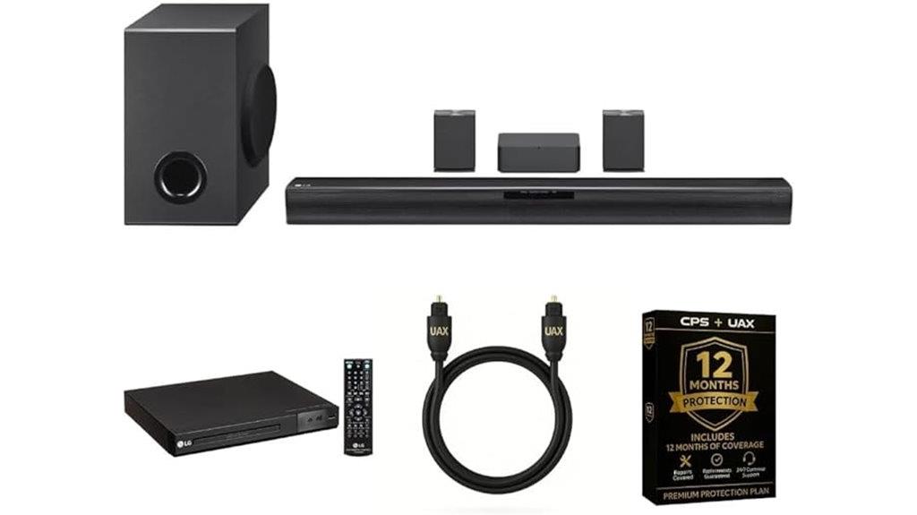 lg 4 1 channel soundbar