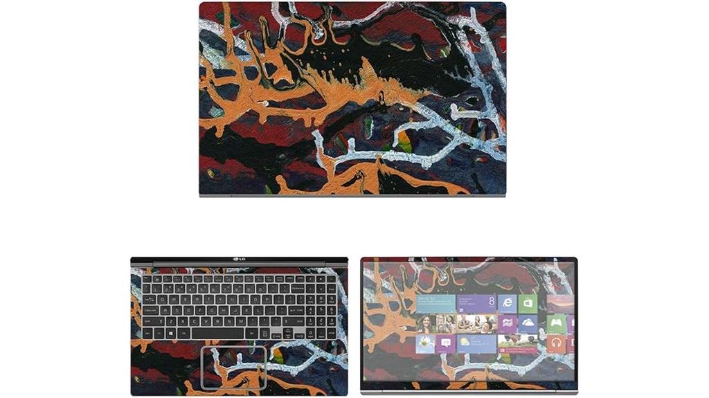 lg gram 15z990 decal sticker