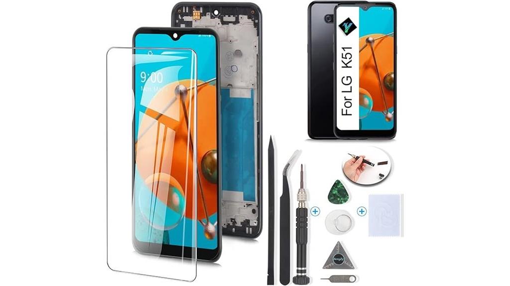 lg k51 screen replacement
