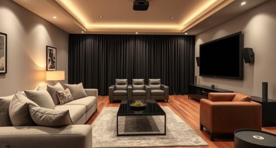 living room vs theater
