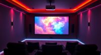 low lag gaming projectors
