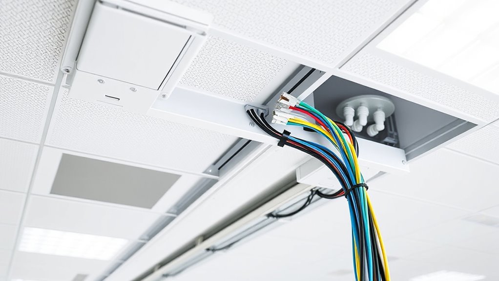 maintain safe electrical clearances