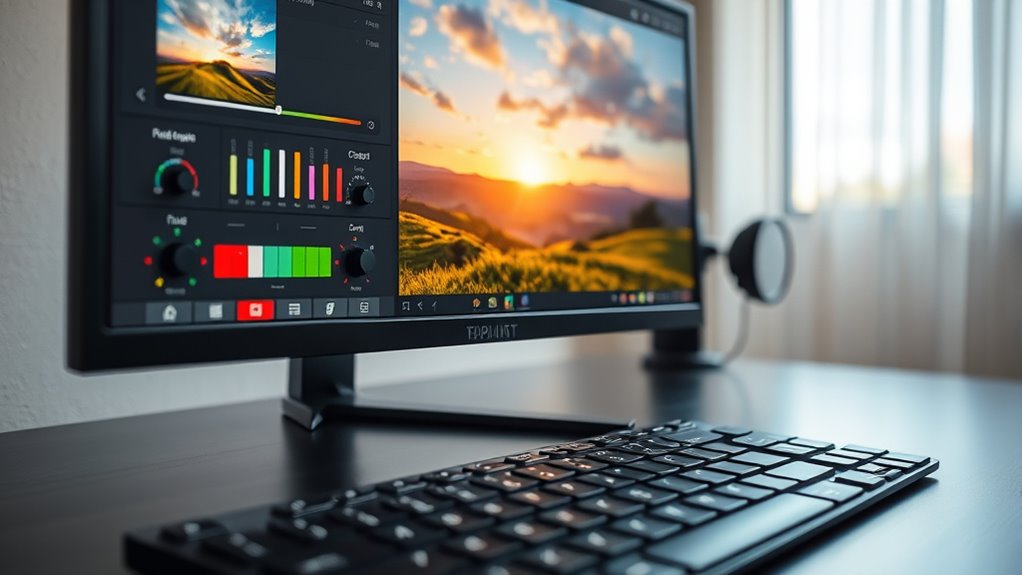 manual color adjustment tools