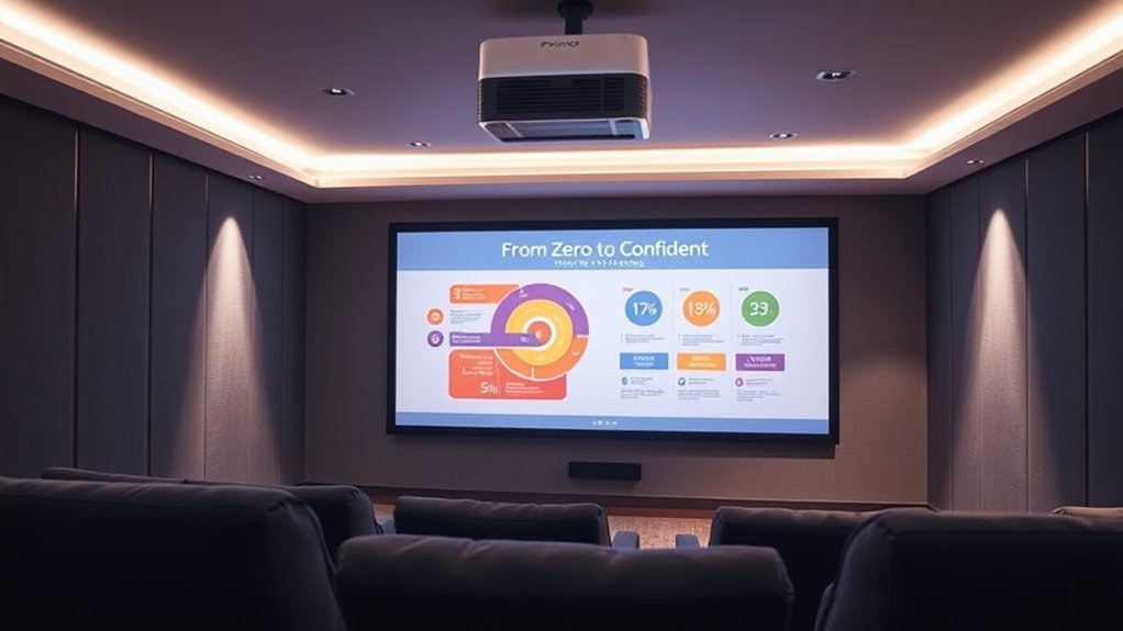 match projector to space