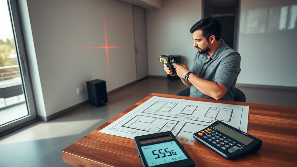 measure arrange consider lighting