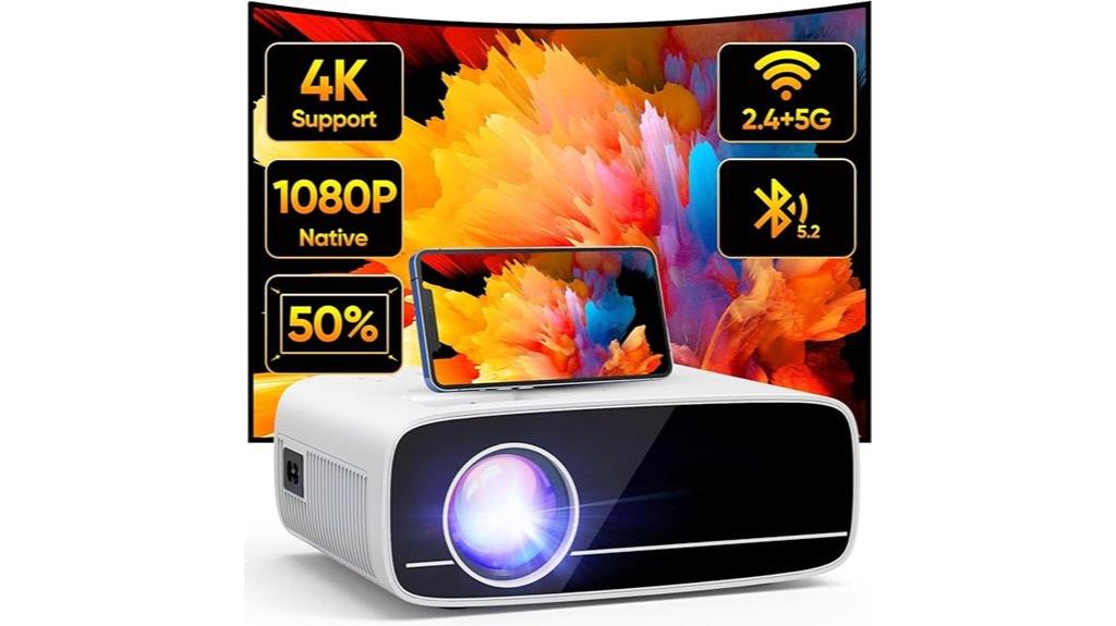 mini portable 1080p projector