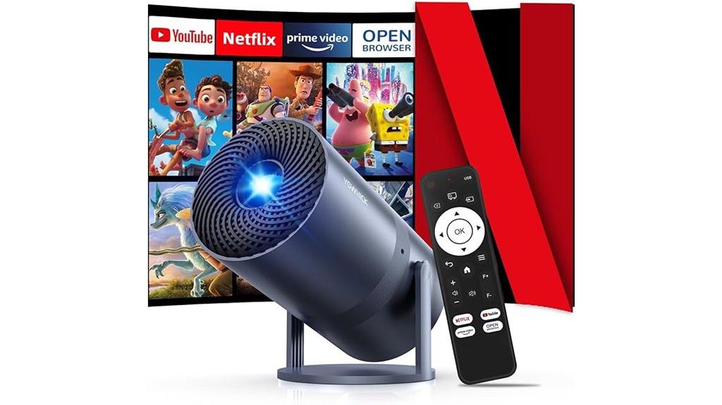 mini projector with wifi