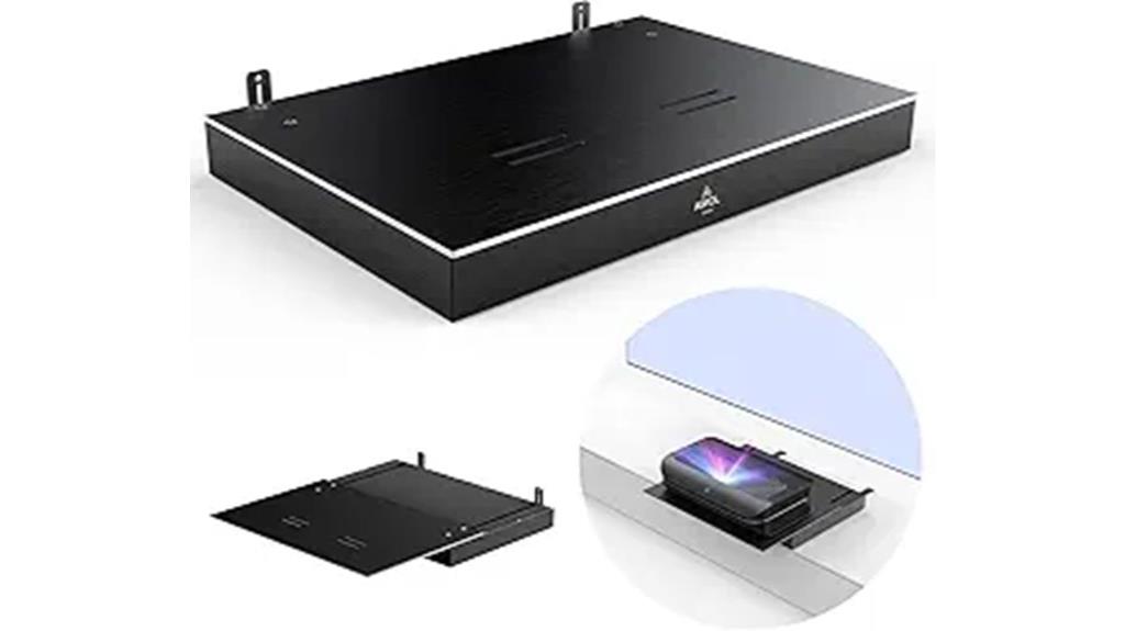 motorized projector tray slider