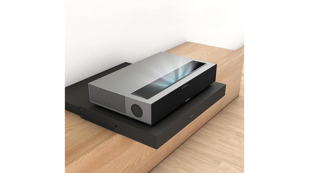 motorized ultra short throw tray