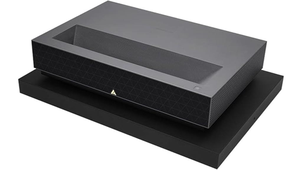 motorized ultra short throw tray