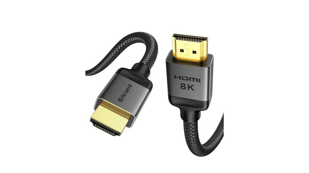 nylon braided 8k hdmi