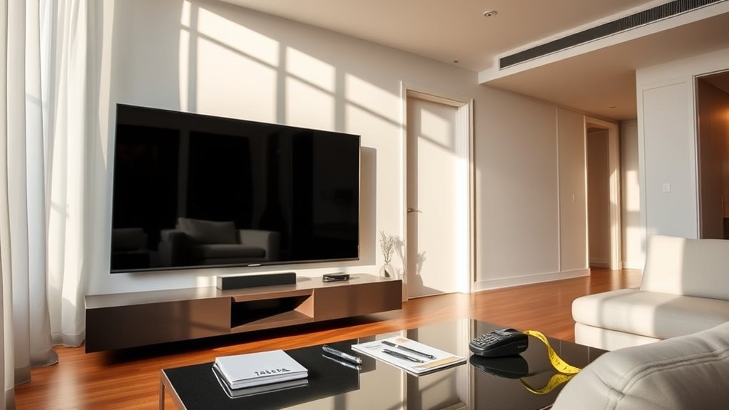 optimal screen size distance