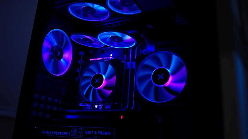 optimize airflow for quieter cooling