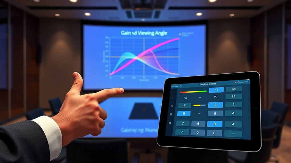 optimize display setup parameters