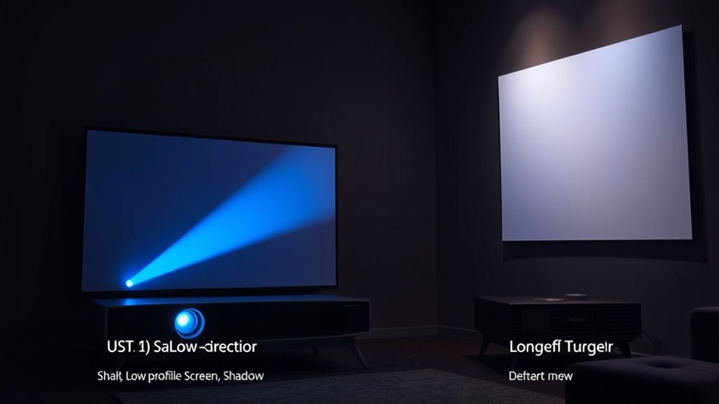 optimize projector setup choices