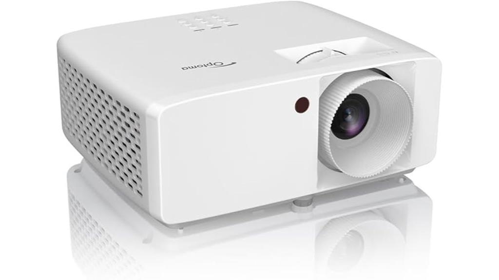optoma hz40hdr white projector