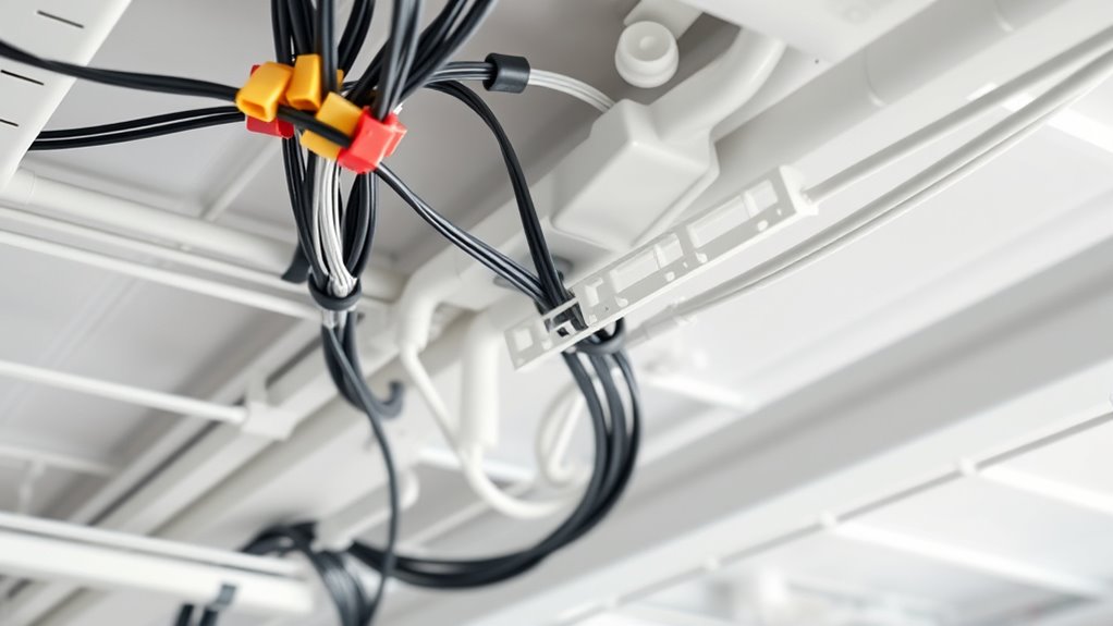 organize cables ensure safety