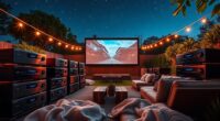 outdoor cinematic sound systems