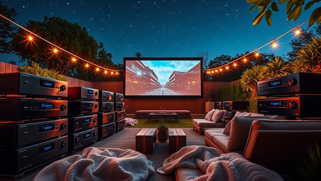 outdoor cinematic sound systems