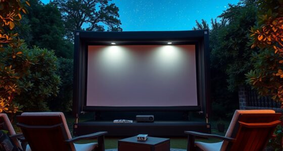 outdoor projector cabinet options