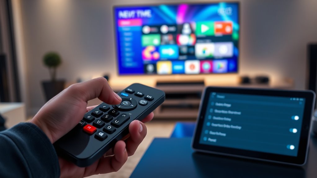 personalized remote control setup