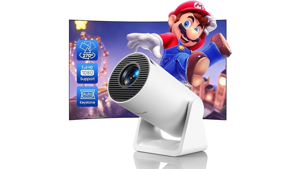 portable 1080p wifi bluetooth