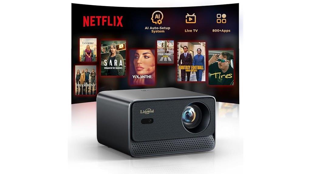 portable 1080p wifi projector