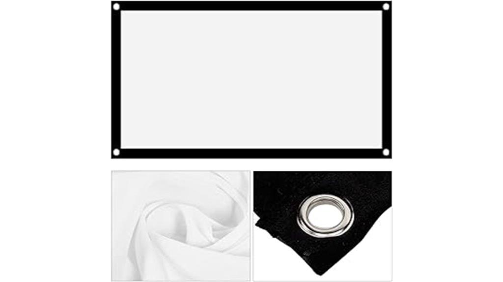 portable 40 inch projection screen